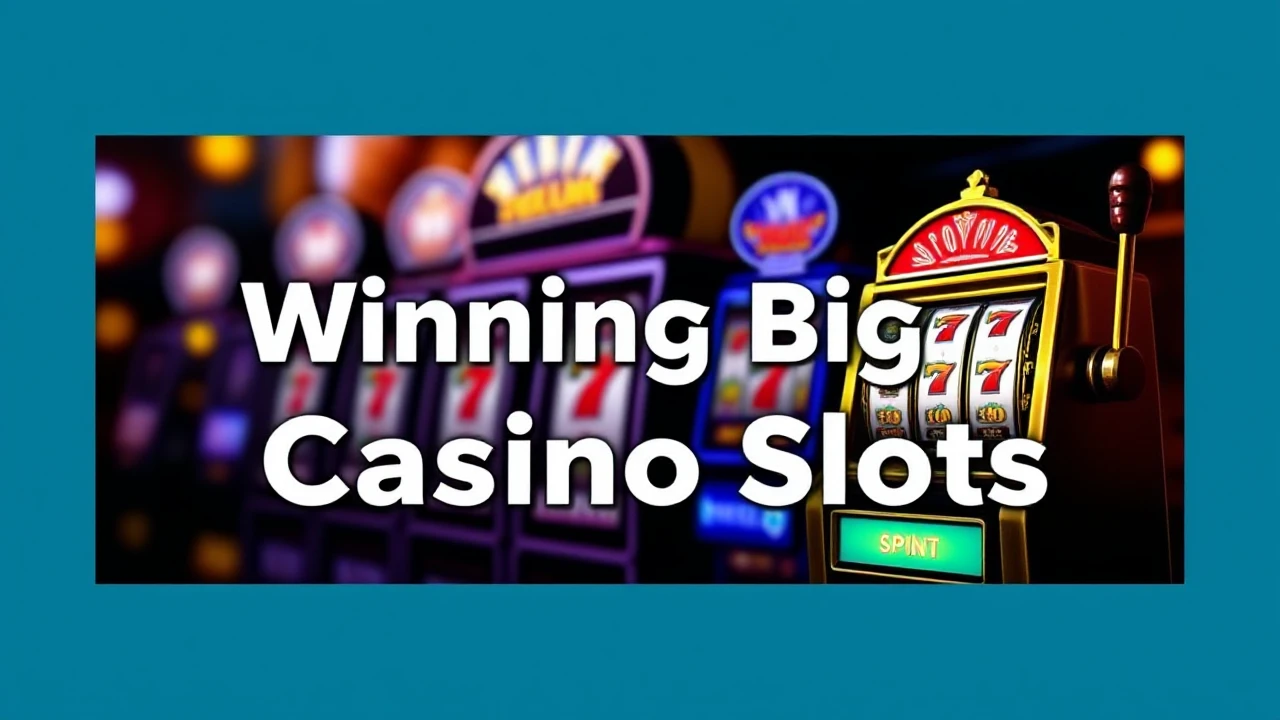 Mastering the Art of Winning Big at Casino Slots: Top 10 Tips Unveiled