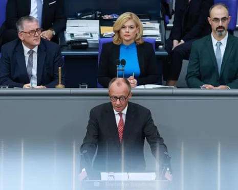 National Freedom ‘At Risk’ States the Chancellor as He Warns Against ‘Dictated Peace’ in the Eastern European Nation