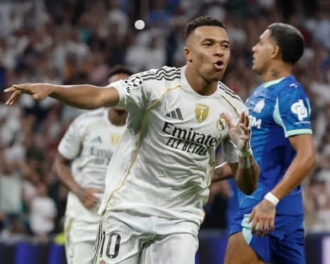 Mbappé Fires Los Blancos to Victory Amid Setbacks and Red Card Against Marseille