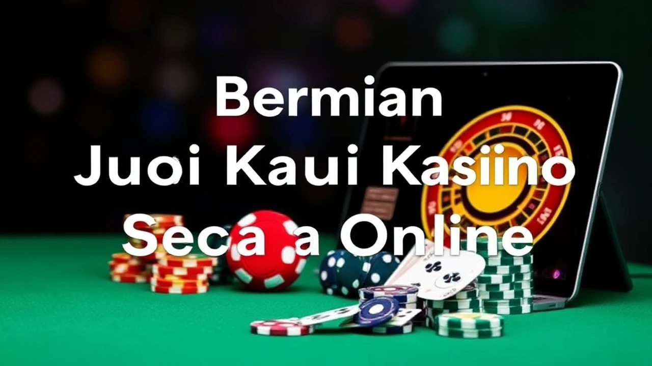 Tutorial Bermain Judi Kasino Secara Online dengan Sukses
