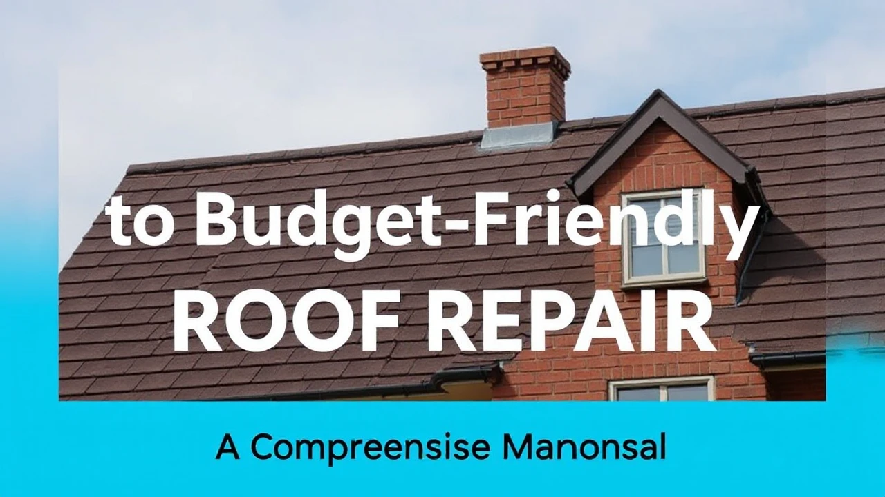 A Comprehensive Manual to Budget-Friendly Roof Repair