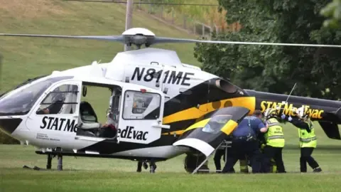A group of officers shot in PA, including three in critical condition