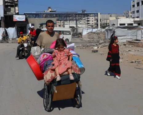 Running away from Death to Destruction: Gaza Civilians Confront Heart-Wrenching Choice