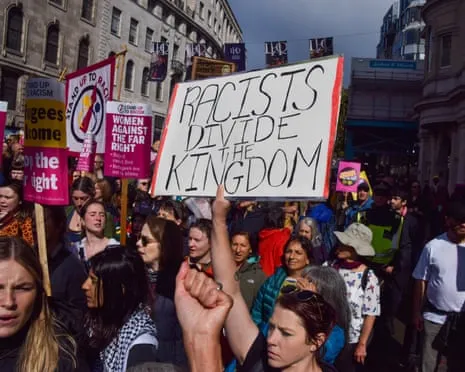 UK Battles 'Clash of This Era' After Extremist March, Says Keir Starmer